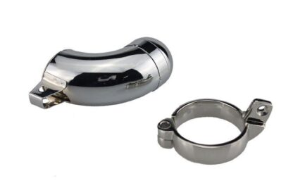Screw Cap Stainless Steel Male Chastity Device Cock Cage Penis Cage Locking - Image 10