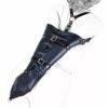 Black Faux Leather Lace Up Version Single Glove Over Shoulder Bondage Arm Binder Monoglove - Image 4