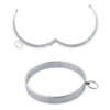 Steel Bondage Collar Metal Restraint BDSM Neck Slave Collar Two Sizes - Image 3