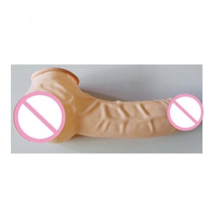 Mens Latex Penis Sleeve Condom Cock Ball Sheath Two Sizes 5 Colours - Image 5