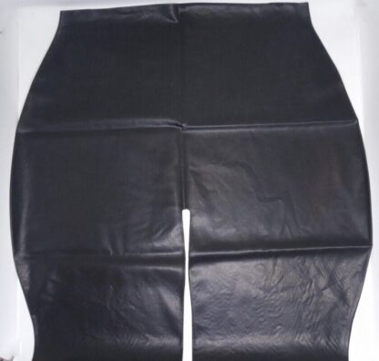 Womens Black Latex Rubber Moulded Shorts High Waist Hot Pants - Image 2